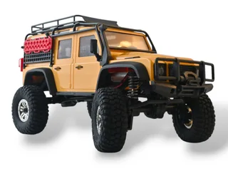Радиоуправляемый краулер Remo Hobby OFF-ROAD (желтый) 4WD 2.4G 1/18 RTR — фото 7