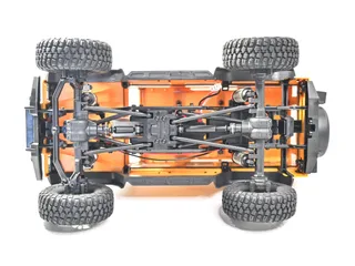 Радиоуправляемый краулер Remo Hobby OFF-ROAD (желтый) 4WD 2.4G 1/18 RTR — фото 8