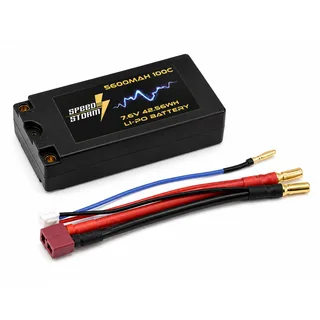 Аккумулятор Speed Storm Li-PoHV 7.6V 100C 5600 mAh Hard SP разъем T-plug (Deans) — фото 4