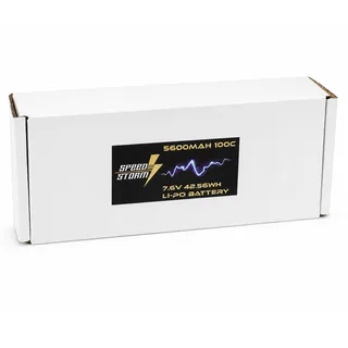 Аккумулятор Speed Storm Li-PoHV 7.6V 100C 5600 mAh Hard SP разъем T-plug (Deans) — фото 8