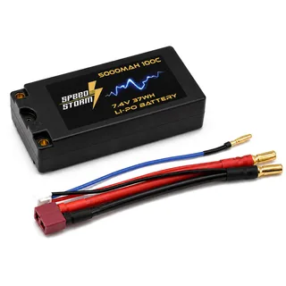 Аккумулятор Speed Storm Li-Po 7.4V 100C 5000 mAh Hard SP разъем T-plug (Deans) — фото 4