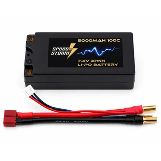 Аккумулятор Speed Storm Li-Po 7.4V 100C 5000 mAh Hard SP разъем T-plug (Deans) — фото 5