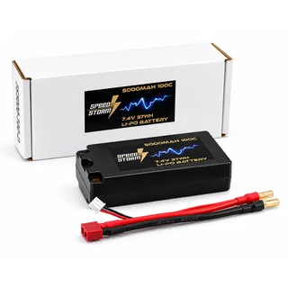 Аккумулятор Speed Storm Li-Po 7.4V 100C 5000 mAh Hard SP разъем T-plug (Deans) — фото 7