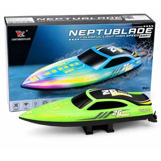 Радиоуправляемый катер NeptuBlade (25 км/ч, 32 см, 30 мин, 7 видов подсветки) — фото 15