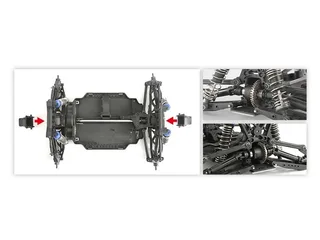 Радиоуправляемый монстр Remo Hobby GT Brushless (зеленый) 4WD 2.4G 1/10 RTR — фото 14