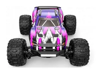 Радиоуправляемый монстр MJX Hyper Go H16H (фиолетовый) 4WD 2.4G LED GPS 1/16 RTR — фото 3