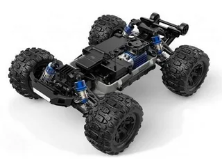 Радиоуправляемый монстр MJX Hyper Go H16H (фиолетовый) 4WD 2.4G LED GPS 1/16 RTR — фото 6