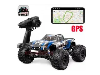 Радиоуправляемый монстр MJX Hyper Go H16H (синий) 4WD 2.4G LED GPS 1/16 RTR — фото 11