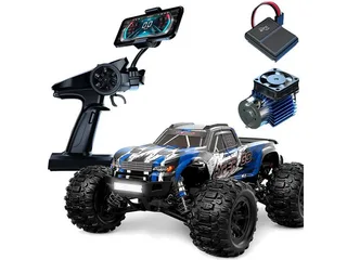 Радиоуправляемый монстр MJX Hyper Go H16H (синий) 4WD 2.4G LED GPS 1/16 RTR — фото 12