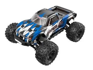 Радиоуправляемый монстр MJX Hyper Go H16H (синий) 4WD 2.4G LED GPS 1/16 RTR — фото 2