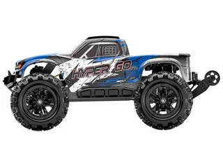 Радиоуправляемый монстр MJX Hyper Go H16H (синий) 4WD 2.4G LED GPS 1/16 RTR — фото 4