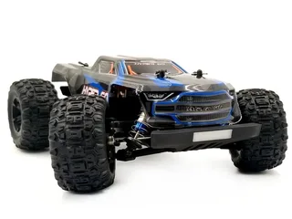 Радиоуправляемый монстр MJX Hyper Go H16H (синий) 4WD 2.4G LED GPS 1/16 RTR — фото 5