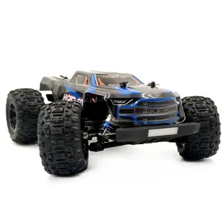 Радиоуправляемый монстр MJX Hyper Go H16H (синий) 4WD 2.4G LED GPS 1/16 RTR — фото 6