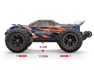 Радиоуправляемый монстр MJX Hyper Go 16108 (оранжевый) 4WD 2.4G LED 1/16 RTR — фото 8