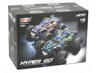 Радиоуправляемый монстр MJX Hyper Go 16108 (зеленый) 4WD 2.4G LED 1/16 RTR — фото 10