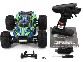 Радиоуправляемый монстр MJX Hyper Go 16108 (зеленый) 4WD 2.4G LED 1/16 RTR — фото 9