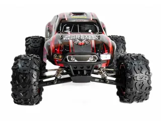 Радиоуправляемый монстр Remo Hobby Dinosaurs Master TWINS MOTOR UPGRADE (красный) 4WD 2.4G 1/8 RTR — фото 3