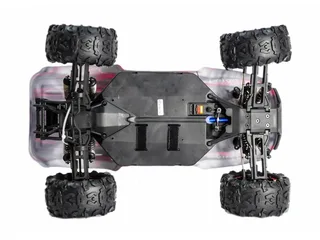 Радиоуправляемый монстр Remo Hobby Dinosaurs Master TWINS MOTOR UPGRADE (красный) 4WD 2.4G 1/8 RTR — фото 5