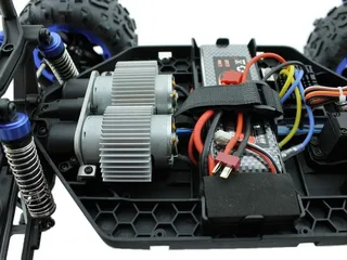 Радиоуправляемый монстр Remo Hobby Dinosaurs Master TWINS MOTOR UPGRADE (красный) 4WD 2.4G 1/8 RTR — фото 6