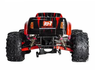 Радиоуправляемый монстр Remo Hobby Dinosaurs Master Brushless UPGRADE PLUS красный 4WD 2.4G 1/8 RTR — фото 3