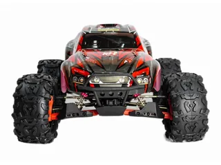 Радиоуправляемый монстр Remo Hobby Dinosaurs Master Brushless UPGRADE PLUS красный 4WD 2.4G 1/8 RTR — фото 4