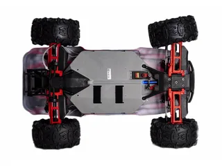 Радиоуправляемый монстр Remo Hobby Dinosaurs Master Brushless UPGRADE PLUS красный 4WD 2.4G 1/8 RTR — фото 5