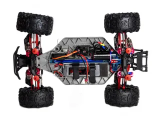 Радиоуправляемый монстр Remo Hobby Dinosaurs Master Brushless UPGRADE PLUS красный 4WD 2.4G 1/8 RTR — фото 6