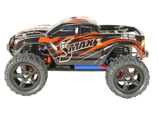 Радиоуправляемый монстр Remo Hobby SMAX Brushless UPGRADE V2.0 (красный) 4WD 2.4G 1/16 RTR — фото 5