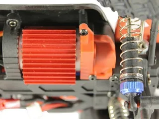 Радиоуправляемый монстр Remo Hobby SMAX UPGRADE V2.0 (красный) 4WD 2.4G 1/16 RTR — фото 12