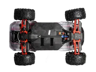 Радиоуправляемый монстр Remo Hobby Dinosaurs Master Brushless UPGRADE (красный) 4WD 2.4G 1/8 RTR — фото 5