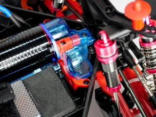 Радиоуправляемый монстр Remo Hobby Dinosaurs Master Brushless UPGRADE (красный) 4WD 2.4G 1/8 RTR — фото 9