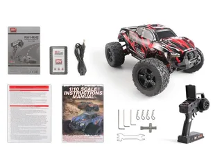 Радиоуправляемый монстр Remo Hobby MMAX (красный) 4WD 2.4G 1/10 RTR — фото 16
