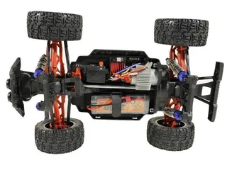 Радиоуправляемый монстр Remo Hobby MMAX UPGRADE (красный) 4WD 2.4G 1/10 RTR — фото 14