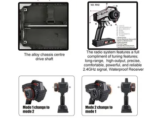 Радиоуправляемый монстр Remo Hobby MMAX PRO (красный) Li-Po 4WD 2.4G 1/10 RTR — фото 14