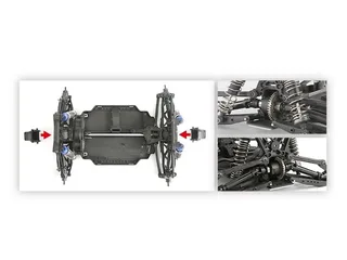 Радиоуправляемый монстр Remo Hobby MMAX PRO (красный) Li-Po 4WD 2.4G 1/10 RTR — фото 16