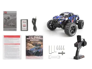 Радиоуправляемый монстр Remo Hobby MMAX PRO (красный) Li-Po 4WD 2.4G 1/10 RTR — фото 17