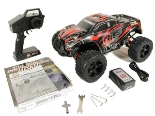 Радиоуправляемый монстр Remo Hobby MMAX Brushless UPGRADE (красный) 4WD 2.4G 1/10 RTR — фото 10
