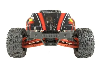 Радиоуправляемый монстр Remo Hobby MMAX Brushless UPGRADE (красный) 4WD 2.4G 1/10 RTR — фото 5