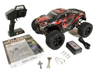 Радиоуправляемый монстр Remo Hobby MMAX PRO UPGRADE (красный) 4WD 2.4G 1/10 RTR — фото 10