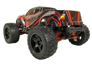 Радиоуправляемый монстр Remo Hobby MMAX PRO UPGRADE (красный) 4WD 2.4G 1/10 RTR — фото 4