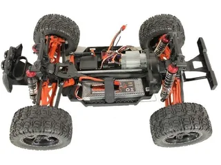 Радиоуправляемый монстр Remo Hobby MMAX PRO UPGRADE (красный) 4WD 2.4G 1/10 RTR — фото 8