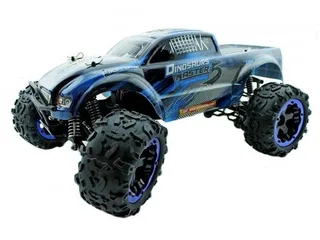 Радиоуправляемый монстр Remo Hobby Dinosaurs Master TWINS MOTOR (синий) 4WD 2.4G 1/8 RTR — фото 2