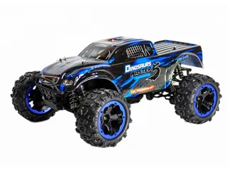 Радиоуправляемый монстр Remo Hobby Dinosaurs Master Brushless (синий) 4WD 2.4G 1/8 RTR — фото 2