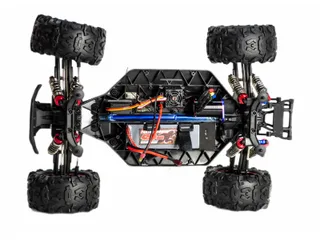 Радиоуправляемый монстр Remo Hobby Dinosaurs Master Brushless (синий) 4WD 2.4G 1/8 RTR — фото 6