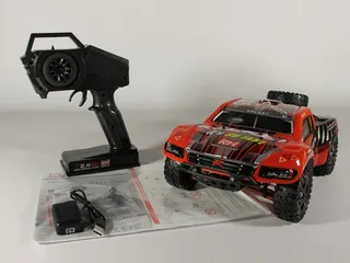 Радиоуправляемый шорт-корс Remo Hobby Rocket UPGRADE V2.0 (красный) 4WD 2.4G 1/16 RTR — фото 17
