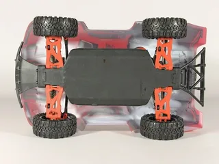 Радиоуправляемый шорт-корс Remo Hobby Rocket UPGRADE V2.0 (красный) 4WD 2.4G 1/16 RTR — фото 8