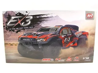Радиоуправляемый шорт-корс Remo Hobby EX3 Brushless UPGRADE (красный) 4WD 2.4G 1/10 RTR — фото 11