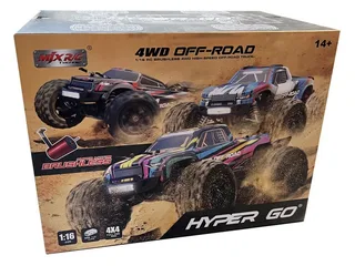 Радиоуправляемая трагги MJX Hyper Go 16210 Brushless 4WD 2.4G LED 1/16 RTR — фото 10