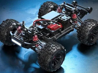 Радиоуправляемая трагги MJX Hyper Go 16210 Brushless 4WD 2.4G LED 1/16 RTR — фото 6