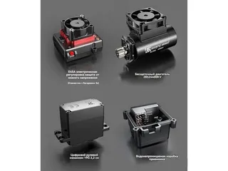 Радиоуправляемая трагги MJX Hyper Go 14210 Brushless 4WD 2.4G LED 1/14 RTR — фото 18